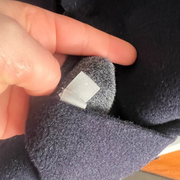 Vince Cashmere Wool Navy Gray Reversible Coat, size small - Picture 4 of 8